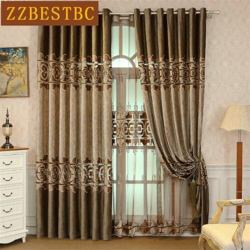 Modern minimalist high quality striped blackout curtains for living room Window Curtain Bedroom Window Curtain Kitchen hotel