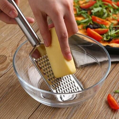 1Pc Hot Sale Cheese Grater Lemon Fondue Multipurpose Stainless Steel Butter Knife Sharp Vegetable Fruit Tool Kitchen Accessoires