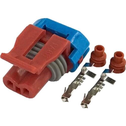 2pin car equipped with a waterproof jacket hole connectors car connector terminals DJ7024Y-1.5-21 2P