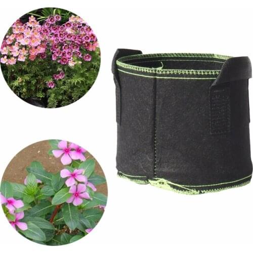 20 pcs Vegetables Flowers Potato Cultivation Grow bags Home Garden Farm Balcony Planting bag 18cmx15cm or 25cmx22cm