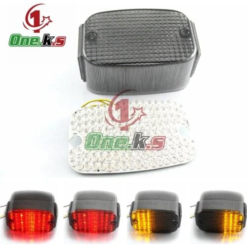 Motorcycle accessories For KAWASNKI VULCAN 1500 88 800 ClASSIC LED rear Tail Light integrated turn signal function Brake light