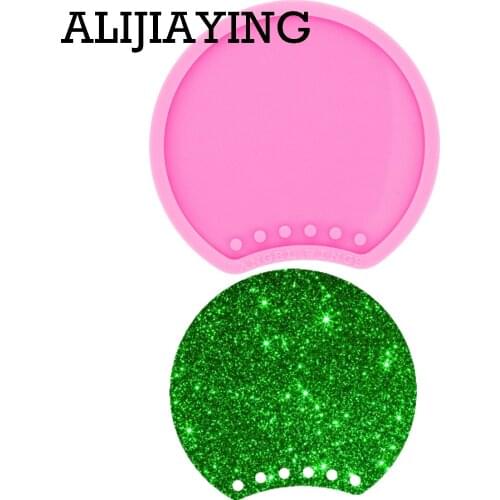 DY0333 Glossy Mouse shape headband decoration Mould Silicone Resin Mold for Epoxy Jewelry DIY Crafts
