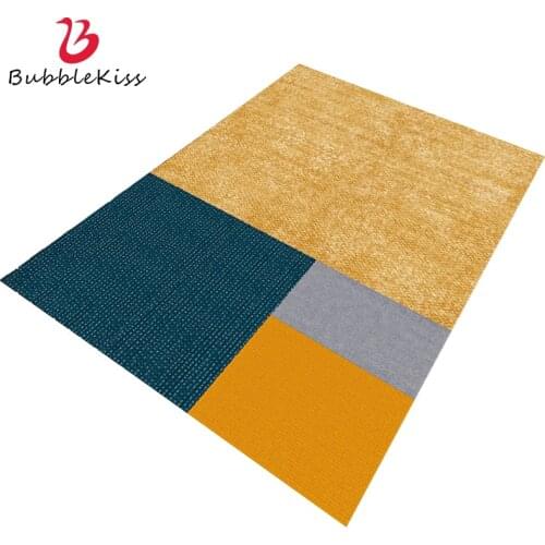 Bubble Kiss Japanese Style Rug And Carpets For Living Room Fashion Home Geometric Pattern Colorful Floor Mats Bedroom Foot Pad