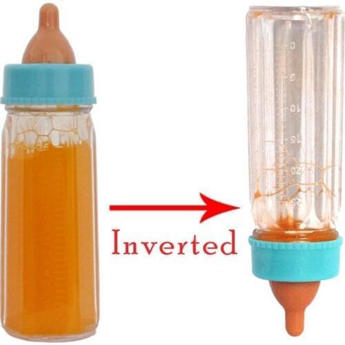 Magic Baby Reborn Dolls Feeding Bottle Toy Milk Bottle Liquid Disappearing Milk Children Toy Accessories Strange Magic Prop 5ml