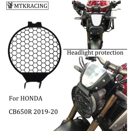 Mtkracing for honda cb650r cb 650r CB650R CB 650R headlight grill decorative protective cover 2019-2020