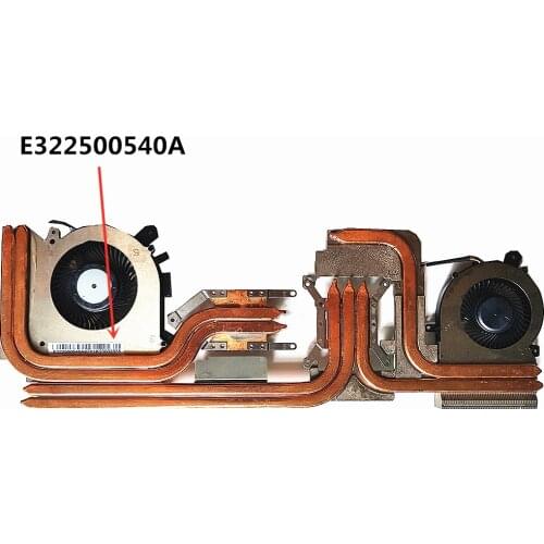 New original Laptop/Notebook CPU/GPU Cooling Radiator heatsink&fan for MSI GF65-Thin CREATOR 15M N413 N433 E322500540A