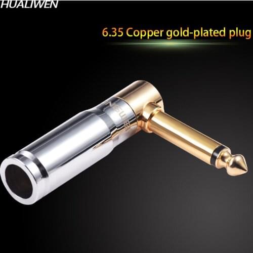 Jack 6.5 6.35mm Male Plug to 3.5mm Female Connector Headphone Amplifier Audio Adapter Microphone AUX 6.3 3.5 mm Converter