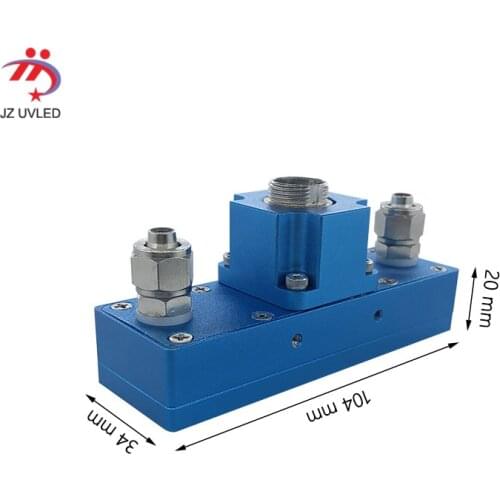 Ricoh GH2220 nozzle UV ink curing LED light source for Epson Dx5 UV printer ink drying Ultraviolet lamp 250W 395nm water cooled