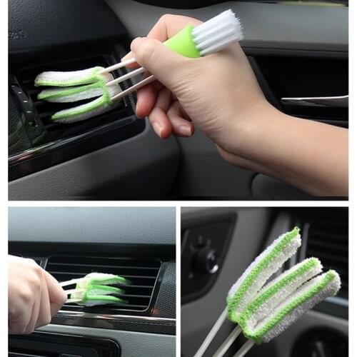 Car Air Conditioner Vent Slit Paint Cleaner Spot Rust Tar Spot Remover Brush Dusting Blinds Keyboard Cleaning Brush Car Wash