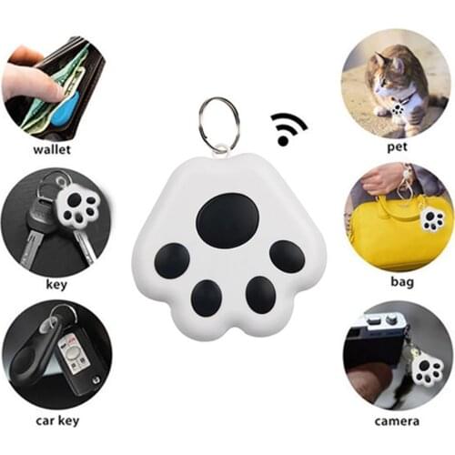 T Smart GPS Tracker Mini Anti-Lost Waterproof Bluetooth Locator Tracer For Pet Dog Cat Kids Car Wallet Key Collar Accessories