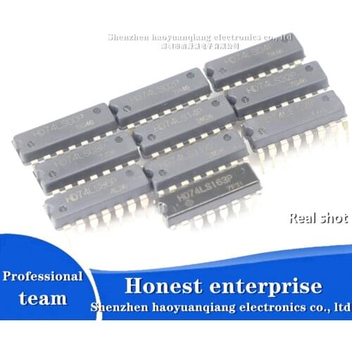 1PCS HD74LS00P HD74LS02P HD74LS04P HD74LS14P HD74LS08P HD74LS32P HD74LS86P HD74LS112P HD74LS138P HD74LS163P DIP14 74 series chip