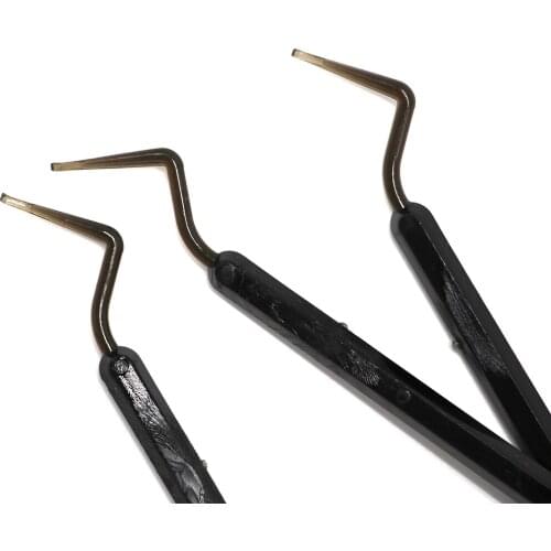 10PCS Queen King Larva Move Transferring Beekeeping Bee Shift Pin Worm Moving Grafting Bees Tools Black Plastic Needle Supplies