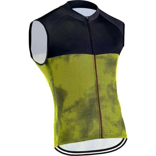 2020 Bike Sleeveless Cycling Vest Men Mountain Bike Jersey Ropa Maillot Ciclismo Racing Bicycle Clothing Road MTB Top Summer