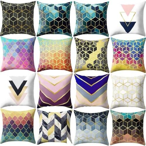 #2021 New Fashion High Quality Rose Black Gold Cushion Cover Square Pillowcase Home Decoration Sofa Throw Pillows Living Room