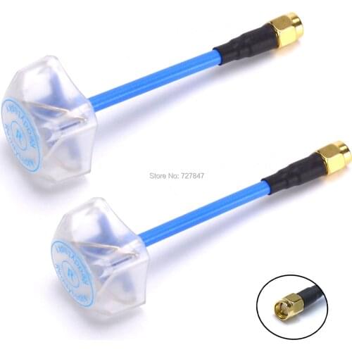 5.8GHz FPV 4 Leaf Clover AV Antenna Transmission RHCP w/ Shell Cover SMA For Aomway Camera Drone