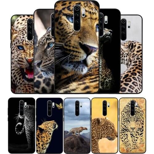 Leopard Phone Case For Xiaomi Redmi note 9 8 7 6 5 4 Pro S for redmi 4A 4X 5 Plus 5A 7A Cover