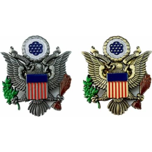 TWO Seal of the President of the United States Presidential Eagle Badge Pin INSIGNIA