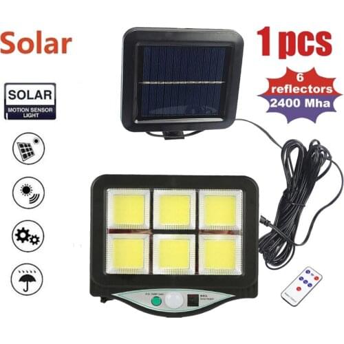 Seperable Solar Lantern Lamp Outdoor Waterproof Solar Garden Lights Bulb motion sensor remote for Patio Backyard decor indoor 5M