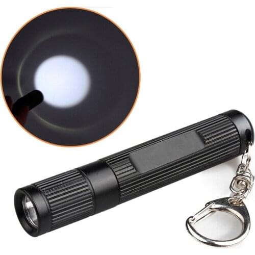 HNGCHOIGE 2000LM LED Pocket Flashlight 3 Modes Keychain Keyring Penlight Torch Portable