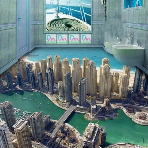 Beibehang Customized Wallpapers Super Stereo Decorative Floor Paintings Mural Living Room TV Walls