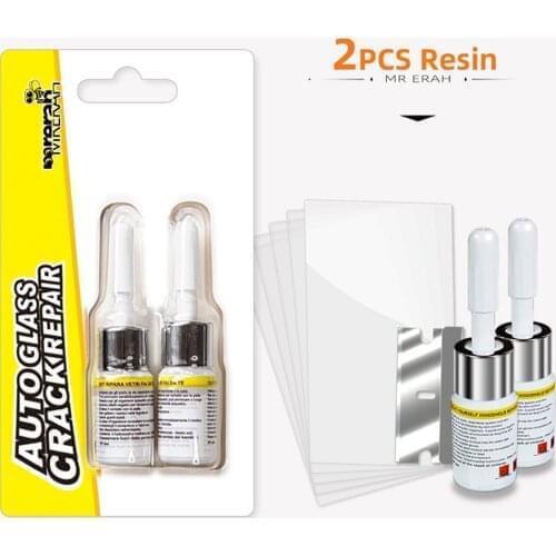 1 Pair DIY Car Windshield Repair Tool Automotive Glass Nano Repair Fluid Windscreen Scratch Crack Restore Auto Window Repair
