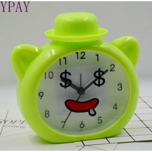 Stationery daily household goods watch wholesale cartoon small hat alarm clock