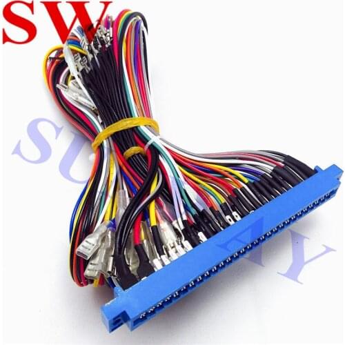 New Arcade 28*2 56pin JAMMA harness loom for standard jamma arcade games Cabinet Wire Harness Loom Arcade PCB Board