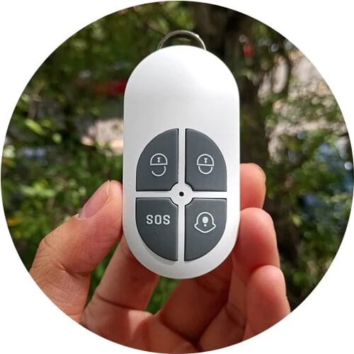 New Style PB-422R Remote Control Arm/Disarm 4-Key Alarm Remote Controller Compatible With Focus Intruder Alarm Systems 433MHz