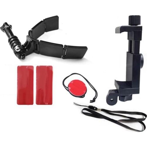 Hinged Chin Rack Motorcycle Integrated Hinge Helmet Camera Accessories Double-sided Connection Glue Sticker