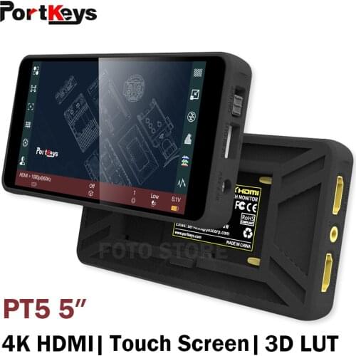 Portkeys P6 5.5" 5.5 inch Monitor 4K HDMI 3D LUT on Camera DSLR Field Monitor 1920x1080 Display RGB Waveform