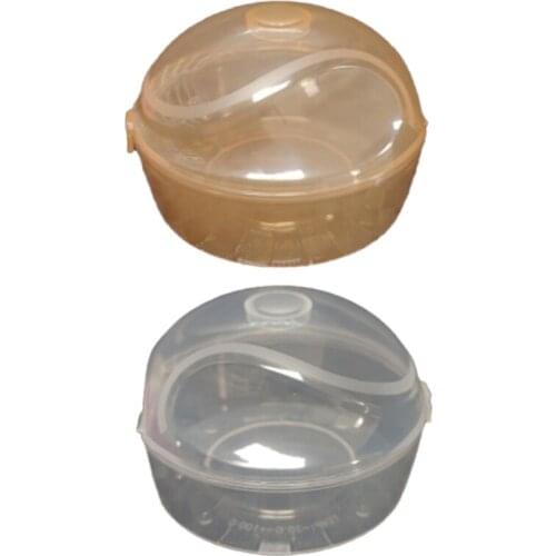 Portable Pacifier Box Travel Dust Cover Teether Storage Case Soother Container Plastic Holder