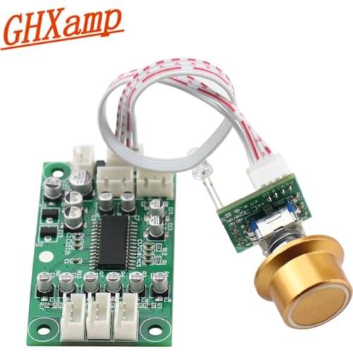 GHXAMP Tone Control panel Preamp DC12V Preamplifier（Volume + Treble + Bass tone + 3 way Audio input switches）Digital control