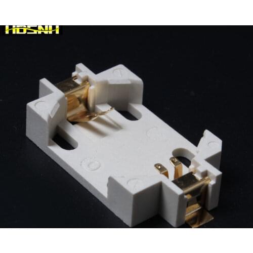 1PCS Retail New Arrival White Housing CR2032 SMD Cell Button Battery Holder Socket Case