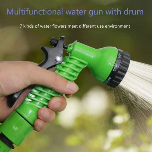 Garden Hose, High Pressure Water Spray Gun Nozzle with Expandable Pipe for Watering Lawn, Car Washing