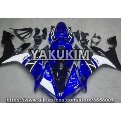 YAKUKIM ABS Injection Fairing Kits For YAMAHA YZF R1 04-06 Year 2004 2005 2006 YZFR1 YZF1000 R1 04 05 06 Motobike Fairings
