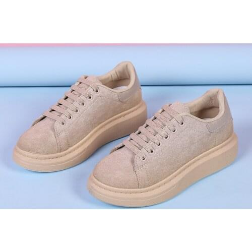 2020 Spring and Autumn New Platform Womens Sports Casual Shoes Shallow Mouth All-match Shoes Women In Comfortable