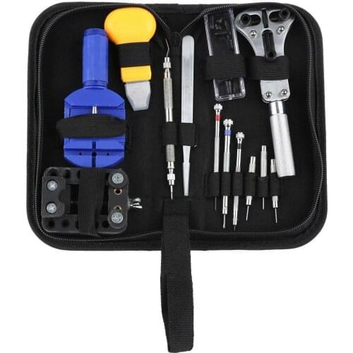13pcs Watch Repair Tool Kit Watch Tools Watch Repair Tool Kit Set Watch Opener Link Spring Bar Remover horloge gereedschap