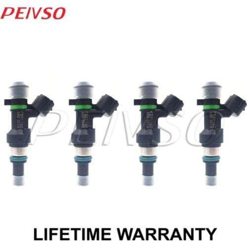 4x 16600-ED000 FBY1160 fuel injector for Nissan Versa 1.6L L4 2009~2011