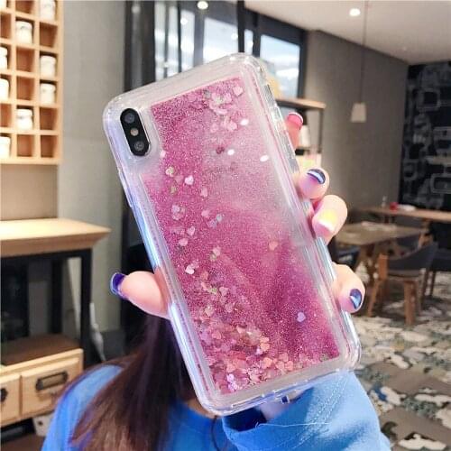 Liquid Quicksand Glitter Phone Cases For SAMSUNG A30 A20 A50 A70 A10S A71 A31 A41 A11A21S A20E A60 Water Shine Soft silica gel