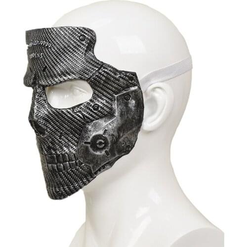 Game Death Stranding Die-Hardman Mask Cosplay Props Black Resin Masks
