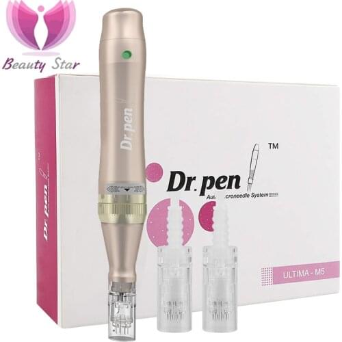 Derma Pen Dr. Pen M5 Ultima Derma Pen Tattoo Skin Care Tools Bayonet 12pin Needle Cartridges Micro Needling Pen Derma Dr. Pen M5