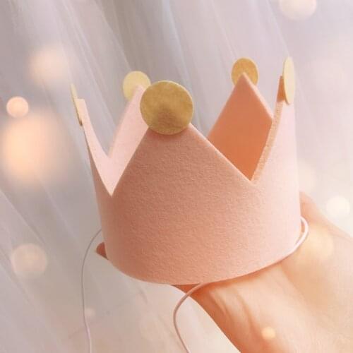 Childrens birthday hat,Personality party crown hat pet HAT baby headdress,Birthday hat party decoration creative Photo Props