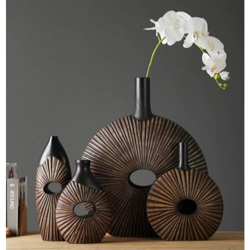 European Dried Flower Vase Home Decoration Decoration Creative Crafts Gifts Nordic Decoration Home Accessories