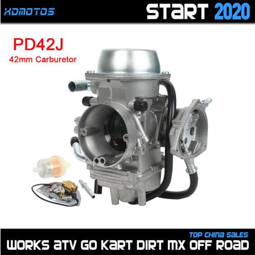 PD42J 42mm Carburetor For Yamaha Grizzly 600 ATV Quad YFM 600 YFM600 4X4 ATV Quad Parts Carb 1998-2001