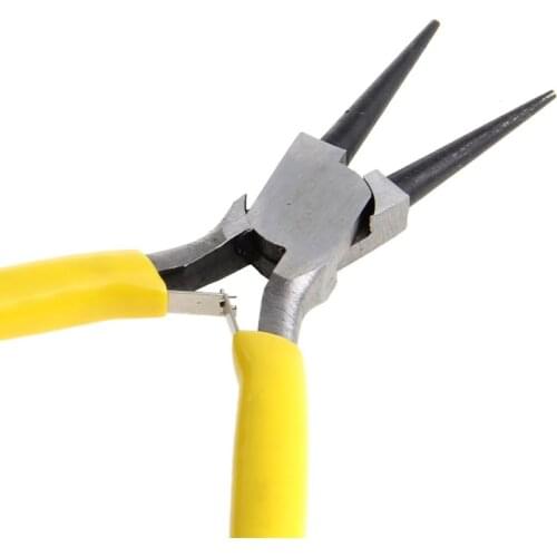 DIY Mini Round Nose Jewelry Pliers Practical Jewelry Handmade Carbon Steel Tool