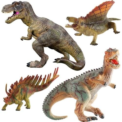 New Jurassic World Park Tyrannosaurus Rex Dinosaur Animal Model Figurine home decor ornament fairy garden decoration accessories