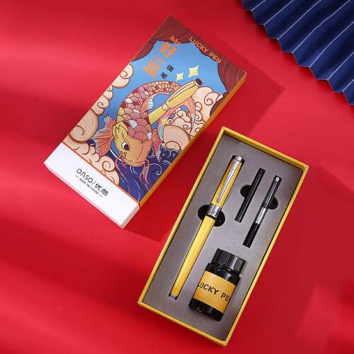 OASO S16 Mens High Grade Calligraphy Pen Gift Box Fountain Pen