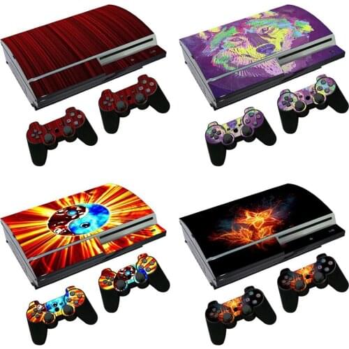Full Color Printing Vinyl Decal and Customized Design Skin Sticker for PS3 fat