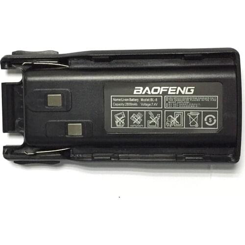 Portable Radio Walkie Talkie Original 7.4V 2800mah Battery Baofeng UV-82 Accessories For uv-82hx Parts Uv 82 UV-82 Battery