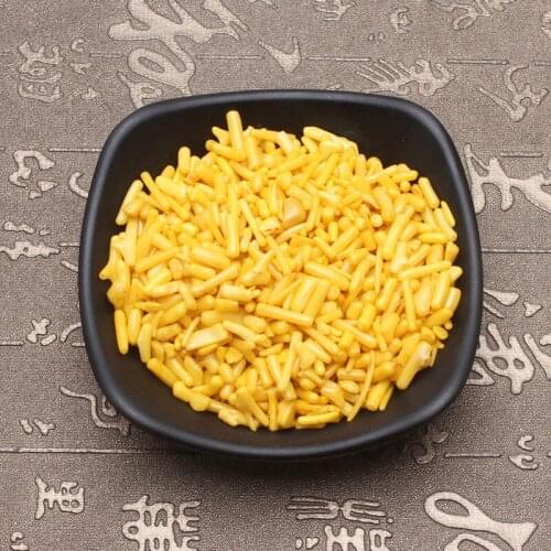 Drop Shipping 50g Artificial Yellow Coral Quartz Crystal Rock Chips Dropdom Body Gem Lucky Healing Stones